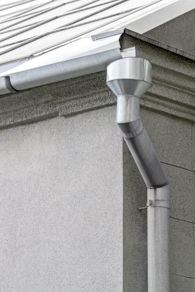 Galvanized Gutter Installation in Rome