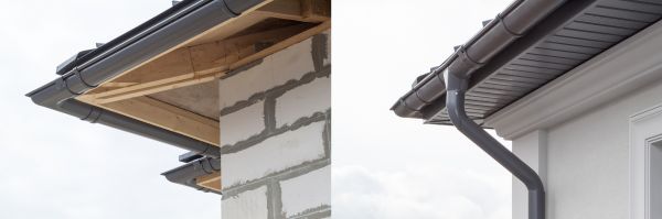 Wood Gutter Replacement in Rome