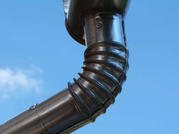 Metal Downspout Installation in Rome