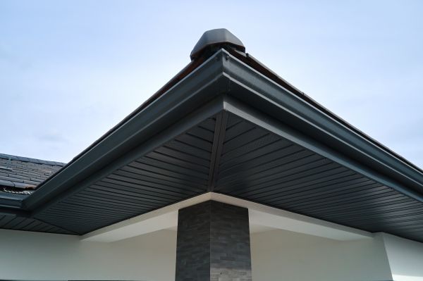 Steel Rain Gutter Installation in Rome