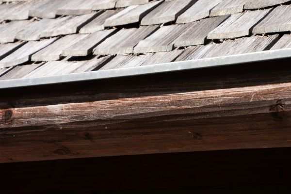 Wood Rain Gutter Installation in Rome