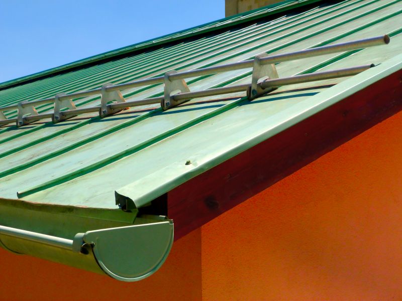 Church Gutter Installation detail